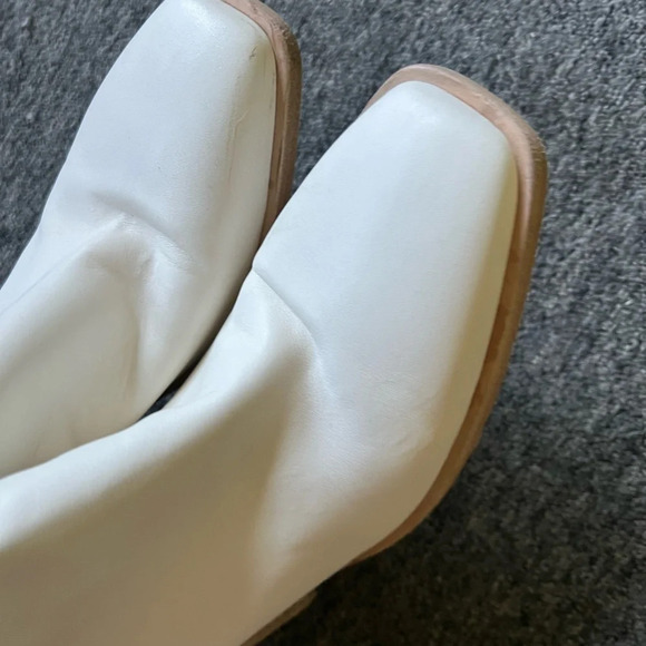 Rag & Bone Axel Leather Square Toe Booties, size 40 - Picture 4 of 9